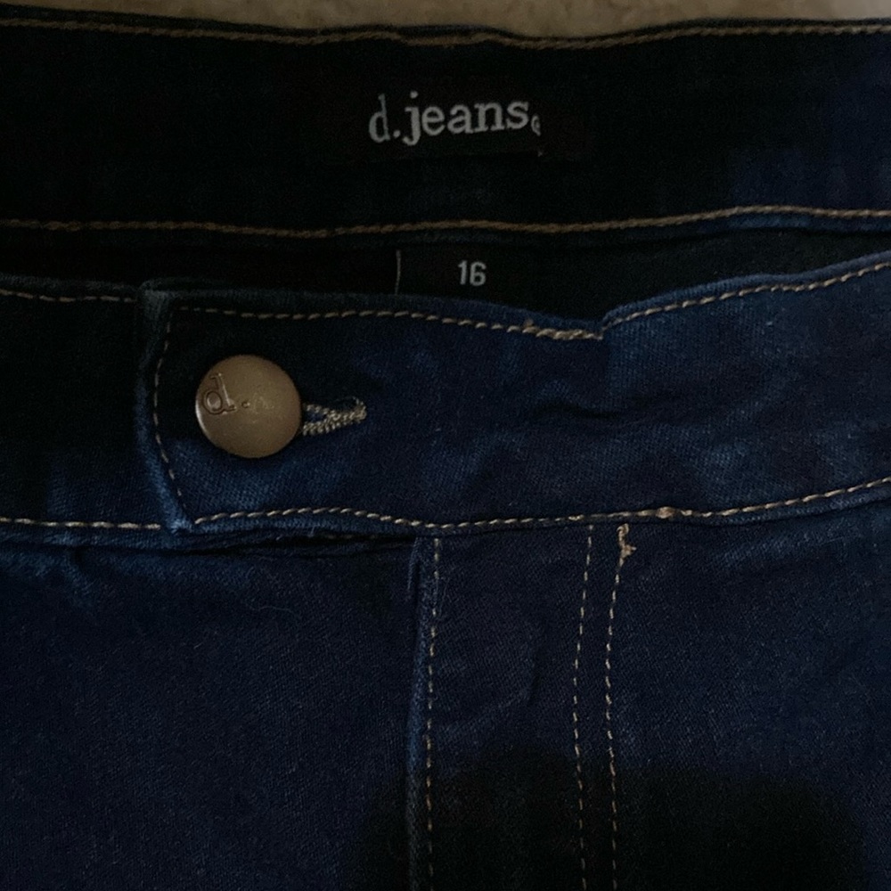d. jeans size 16 shorts